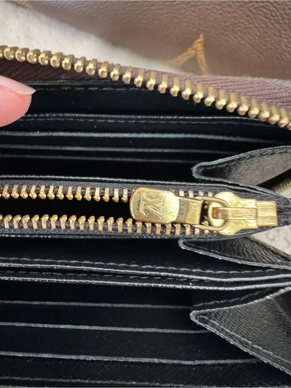 Louis Vuitton On the Go GM with Matching Wallet